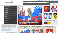 Desktop Screenshot of flaggen-shop.ch